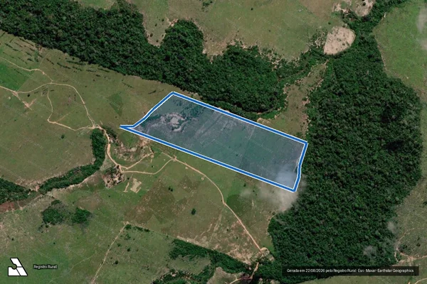 Imagem de satélite de FAZENDA AGROVIVELA - LOTE 02 GLEBA PRIMAVERA - ALTAMIRA/PA em Vitória do Xingu - PA