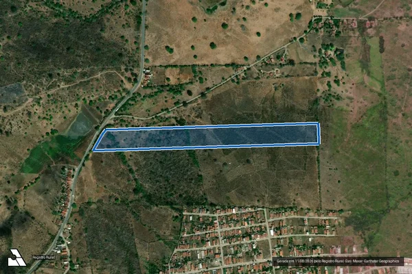 Imagem de satélite de Sítio Tatu - III em Campina Grande - PB