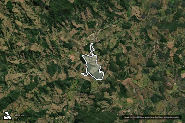 Imagem de satélite de FAZENDA DO MANGA - Parcela 1 em Caranaíba - MG
