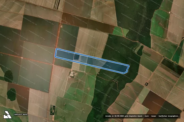 Imagem de satélite de FAZENDA LETÍCIA II - Parte 2 em Campos de Júlio - MT