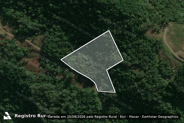 Imagem de satélite de ÁREA B1 - Parcela 1 em Nova Petrópolis - RS