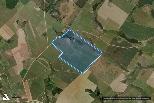 Imagem de satélite de Fazenda Camponesa II - GLEBA B em Pedro Canário - ES
