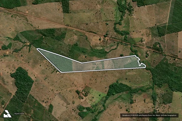 Imagem de satélite de FAZENDA VARGEM DOS PORCOS - Parcela 1 em Estreito - MA