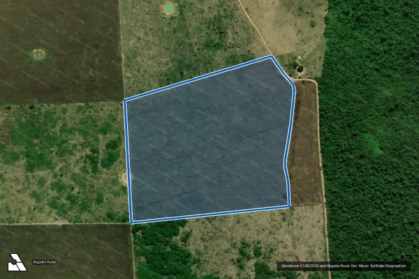 Imagem de satélite de FAZENDA MOURA /LOTE 08 / PARTE 2