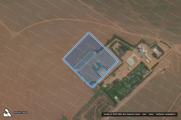 Imagem de satélite de GLEBA PROMISSÃO X - Gleba Promissão X em Santo Antônio do Leste - MT
