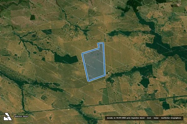 Imagem de satélite de SÍTIO DO IPÊ I - PARCELA 02 em Indiavaí - MT