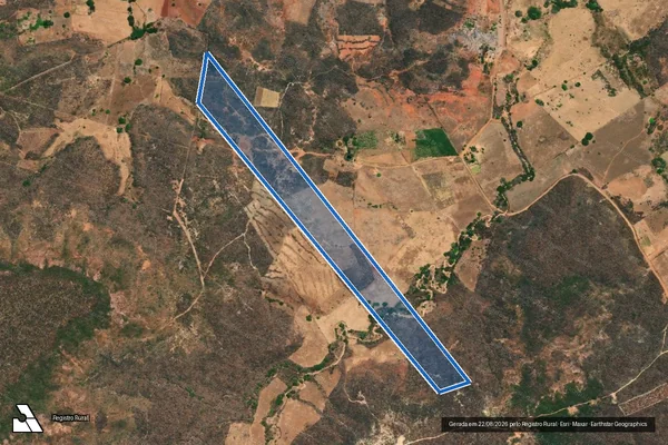 Imagem de satélite de VAZEA DAS PORTEIRAS - Parte 1 em Rio Grande do Piauí - PI