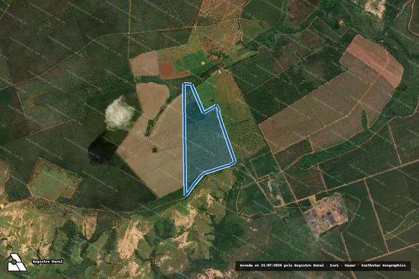 Imagem de satélite de FAZENDA NOVO HORIZONTE - Parte 1 em Quartel Geral - MG