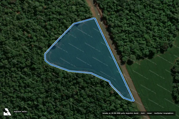 Imagem de satélite de FAZENDA SANTA RITA ? I - FAZENDA SANTA RITA  I / PARTE II em Lunardelli - PR