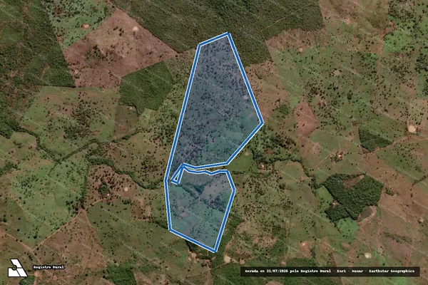 Imagem de satélite de FAZENDA LIDERANÇA - Parcela 1 em Formosa da Serra Negra - MA
