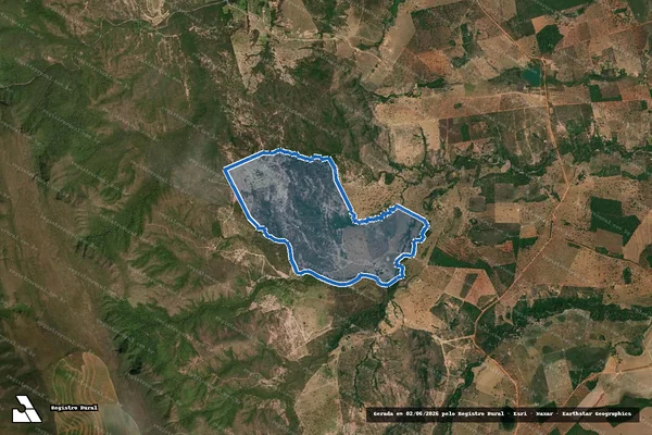Imagem de satélite de FAZENDA JATAÍ - FAZENDA JATAÍ em Formosa - GO