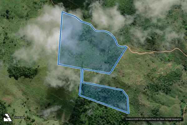 Imagem de satélite de Fazenda Bandeira - Parte 2 em Iguaí - BA