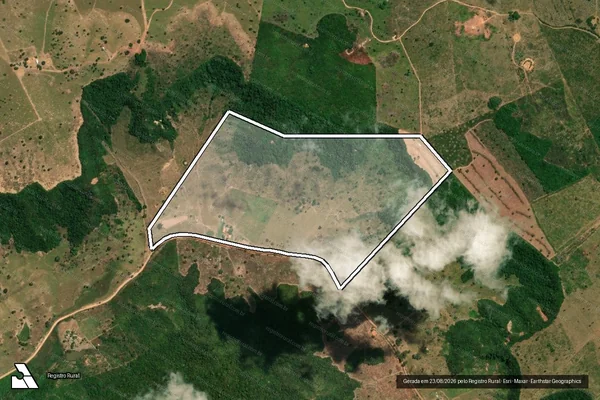 Imagem de satélite de Lote 22-Fazenda Boa Esperança-P. A. São Benedito I / Lote 22-P2
