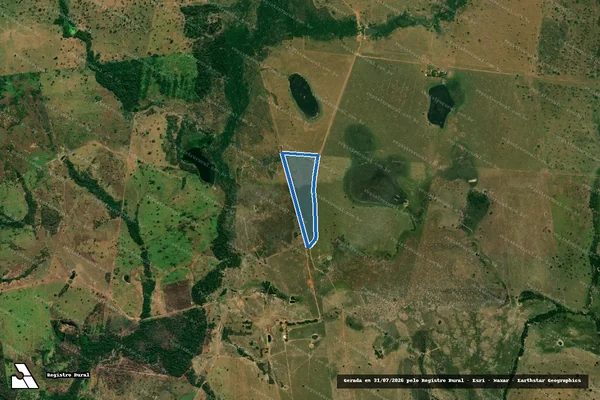 Imagem de satélite de Fazenda Rancho Alegre - Gleba I em Porto Esperidião - MT