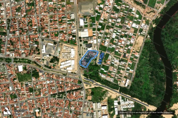 Imagem de satélite de FAZENDA BOA VISTA I - Gleba 09 em Barreiras - BA