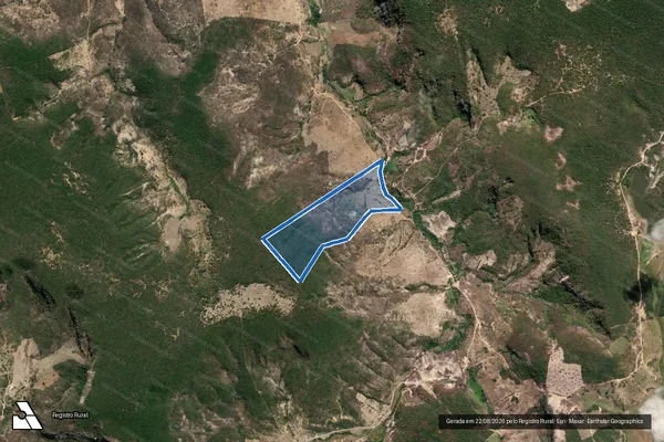Imagem de satélite de FAZENDA BOA ESPERANÇA  - Parte 1 em Ponto dos Volantes - MG