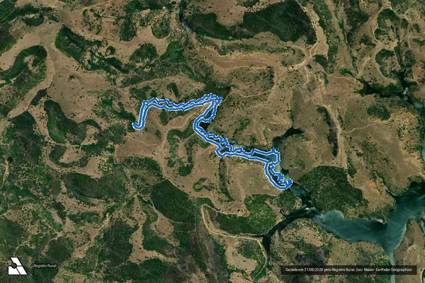 Imagem de satélite de FAZENDA MONTE AZUL - Gleba 02 em Carlos Chagas - MG