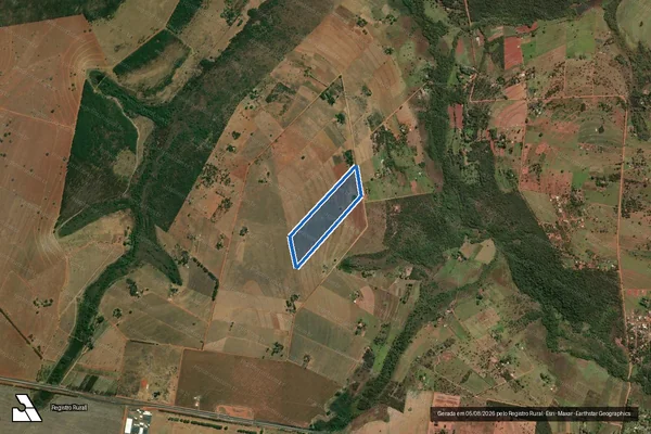 Imagem de satélite de Lote 41 ? P.A. Rio das Pedras - Parcela 1 em Uberlândia - MG