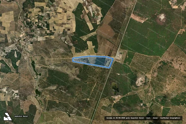 Imagem de satélite de FAZENDA NOVA OLINDA - Parte 2 em Planalto - BA