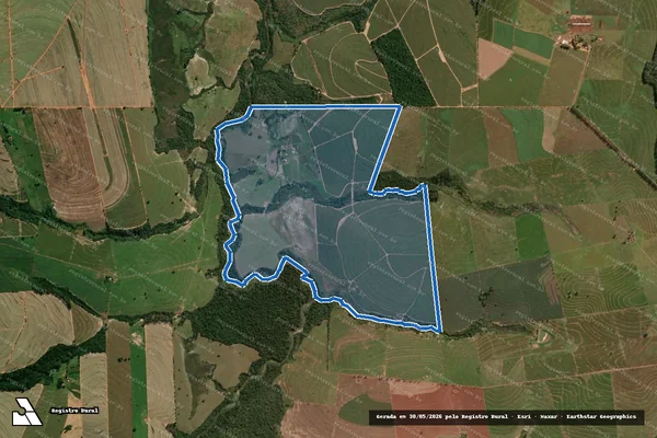 Imagem de satélite de Fazenda Rio das Antas - Fazenda Rio das Antas em Maria Helena - PR