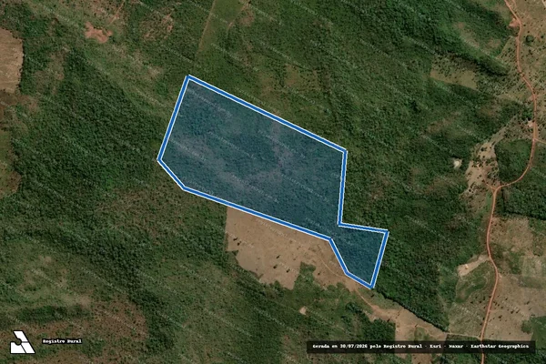 Imagem de satélite de FAZENDA SÃO JOSÉ - Gleba 2 em Sítio Novo - MA