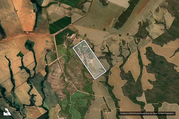Imagem de satélite de Lote 324 PA Jaraguá - Lote 324 em Água Boa - MT