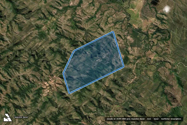 Imagem de satélite de FAZENDA CABA VIDA / 001 em Niquelândia - GO