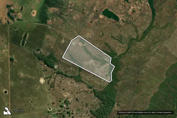 Imagem de satélite de ESTÂNCIA TAMANDUÁ - ÁREAS A, D e E - ÁREA D em Cuiabá - MT