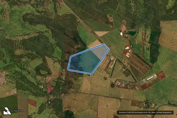 Imagem de satélite de Fazenda Betânia - Parte 1 em Campo Grande - MS