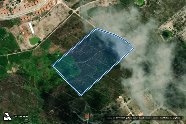 Imagem de satélite de FAZENDA ILUMINATA II - GLEBA B em Gravatá - PE