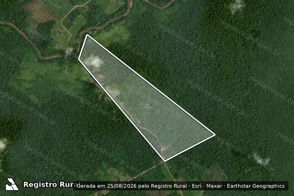 Imagem de satélite de Fazenda Recanto Feliz