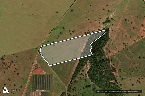 Imagem de satélite de FAZENDA FLOR DA MATA - A em Costa Rica - MS
