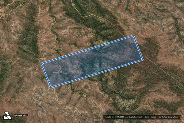 Imagem de satélite de FAZENDA SANTA RITA - Parte 1 em Benedito Leite - MA