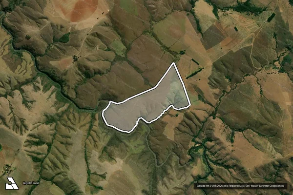 Imagem de satélite de Fazenda Palmeiras - Parte 1 em Tapira - MG
