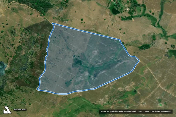 Imagem de satélite de FAZENDA TRIUNFO - Parte 3 em Cajueiro - AL