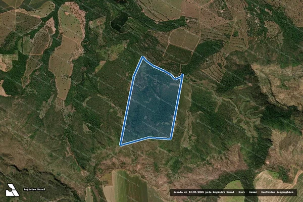 Imagem de satélite de Fazenda Minas Gerais - Faz. Minas Gerais em Chapada dos Guimarães - MT