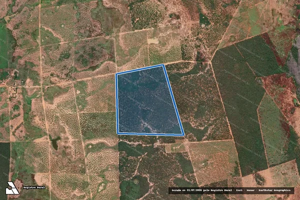Imagem de satélite de FAZENDA FLORESTA - Parcela 2 em Iuiu - BA