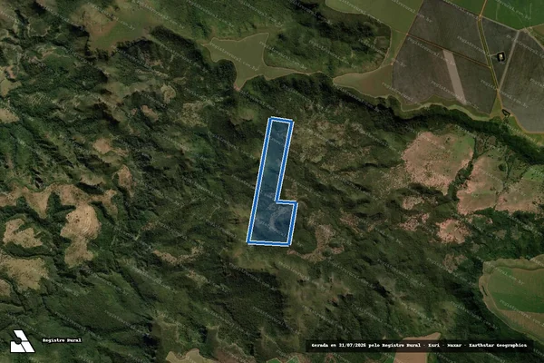 Imagem de satélite de Fazenda São Tomas - Parte 3 em Alcinópolis - MS