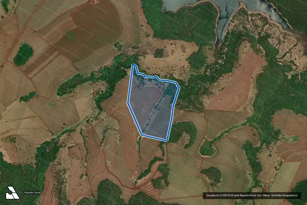 Imagem de satélite de FAZENDA DESCARGA - Parte 1 em Tupaciguara - MG