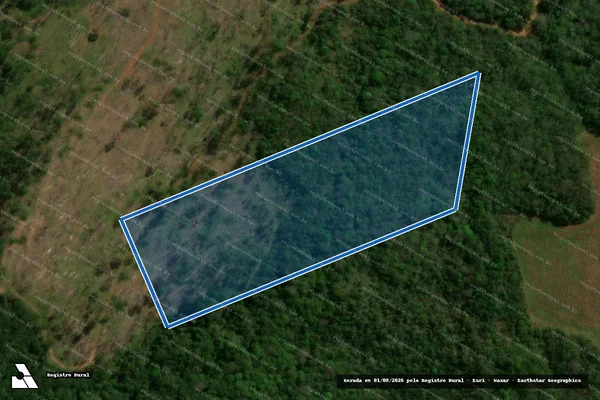 Imagem de satélite de Fazenda Mariana - Parte 3 em Ponta Porã - MS