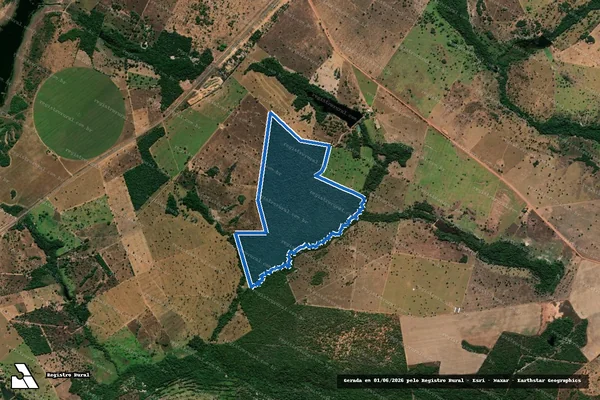 Imagem de satélite de FAZENDA PINTACILHA em Bonópolis - GO
