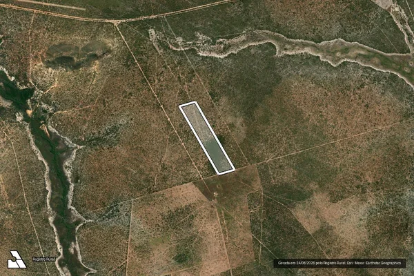 Imagem de satélite de Fazenda Sumidouro - Gleba I em Chapada Gaúcha - MG