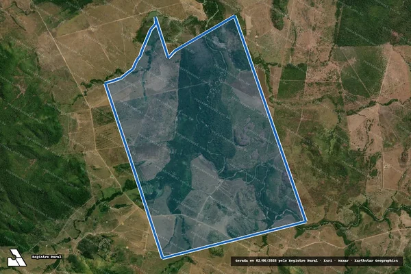Imagem de satélite de FAZENDA TRÊS OUROS em Redenção - PA