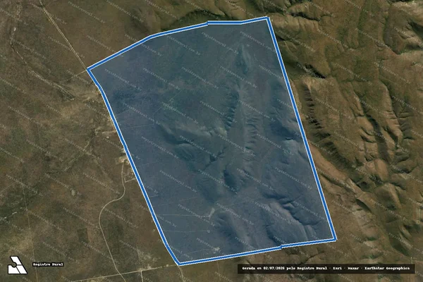 Imagem de satélite de FAZENDA RANCHARIA - GLEBA 002 em Barra - BA