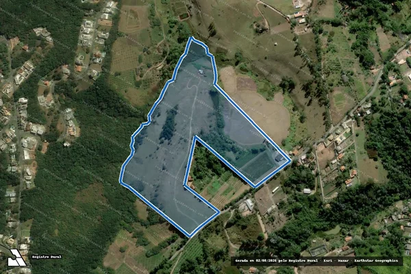 Imagem de satélite de SITIO LOS PIRINEUS II - Parcela 1 em Santa Isabel - SP