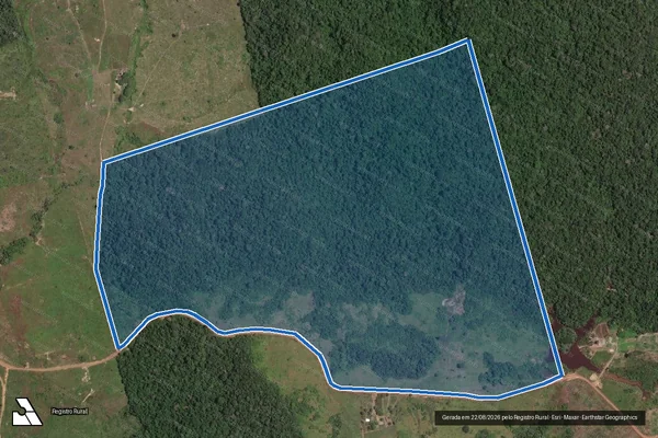 Imagem de satélite de Fazenda Nossa Senhora Aparecida - Fazenda Nossa Senhora Aparecida ? Área A em Novo Progresso - PA