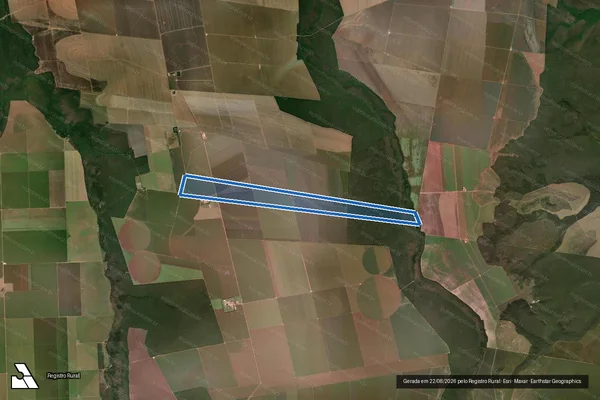 Imagem de satélite de FAZENDA CATITU - Parte 1 em Nova Ubiratã - MT