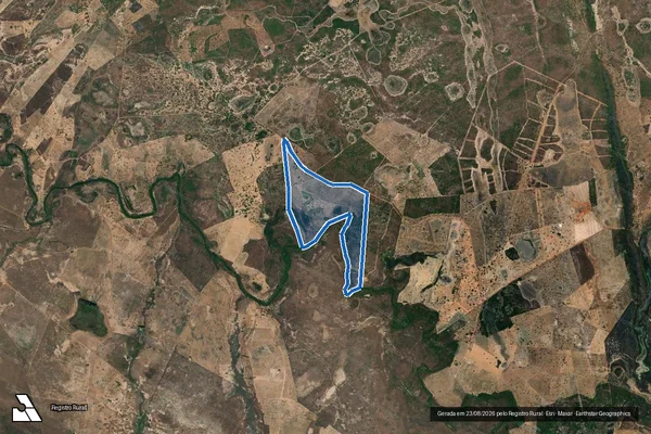 Imagem de satélite de FAZENDA SACO DOS MORRINHOS em Alvorada do Norte - GO