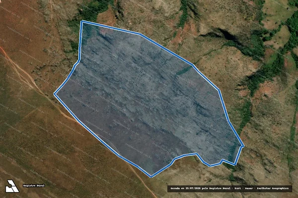 Imagem de satélite de Fazenda Chapadao da Babilonia - Parte 1 em São Roque de Minas - MG
