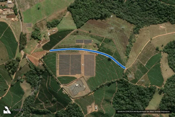 Imagem de satélite de SÍTO CANINANA (MARCELO) - PARCELA 05 em Nova Resende - MG